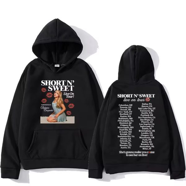 Sabrina Carpenter Live on Tour Hoodie