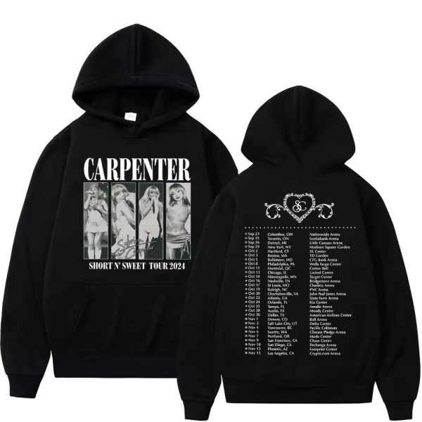 Sabrina Carpenter Short N' Sweet Tour 2024 Hoodie