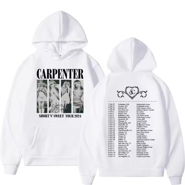 Sabrina Carpenter Short N' Sweet Tour 2024 Hoodie