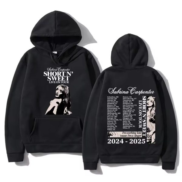 Sabrina Carpenter Short N' Sweet Tour 2025 Hoodie