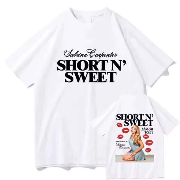 Sabrina Short N Sweet Live on Tour 2025 Shirt