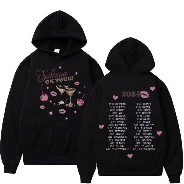 Sabrina Tour New Double Sided Hoodie